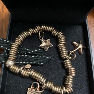 Links of London Rose Gold Charm Bracelet